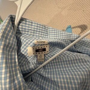 Joseph Abboud Light Blue Gingham Shirt